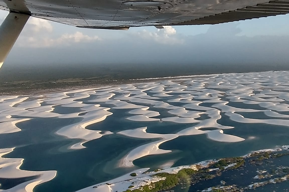 Sobrevoo nos Lençóis Maranhenses